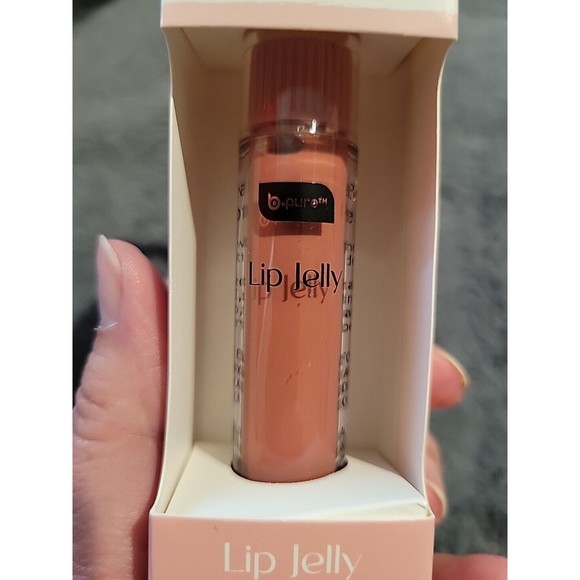B*Pure Clean Beauty Lip Jelly - Rose -With Vitamin E Rose Avocado Raspberry Oils - Picture 7 of 7